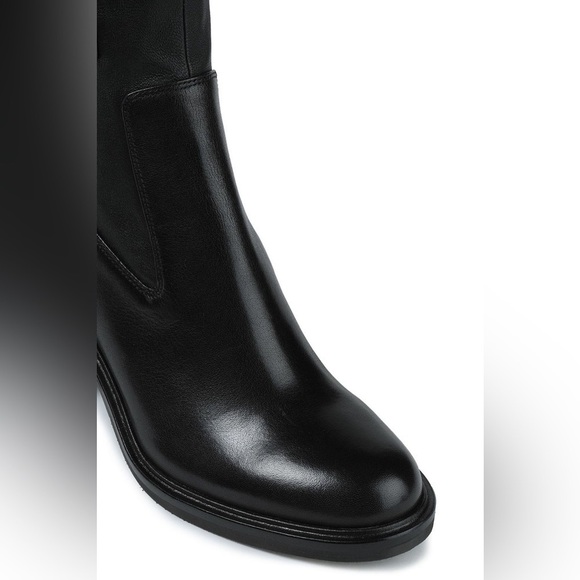 RAG & BONE Soren leather ankle boots Block Heel Sz 36/6M - Picture 5 of 12